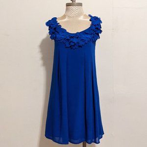 Ted Baker sleeveless dress with beautiful cut-out hearts round the neckline